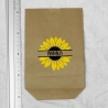 personalisierte Geschenktüte mit Sonnenblume ~ Papiertüten