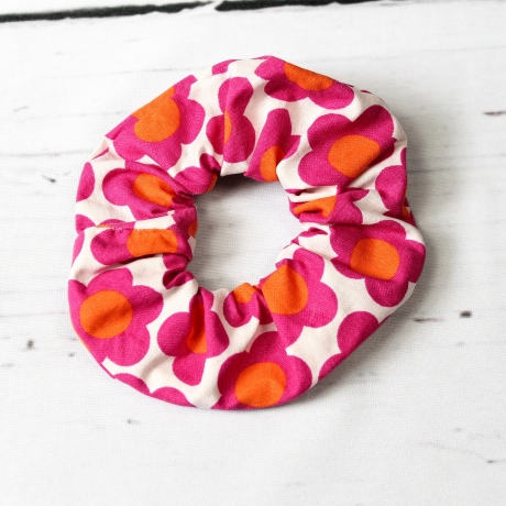 Scrunchie • Haargummi | Blumen | Haaraccessoire