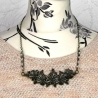Blumenliebe • Halskette bronze | Statementkette | Geschenk
