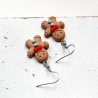 Weihnachtliche Ohrringe Lebkuchenmann • Ohrhänger | Ohrschmuck