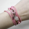 Pusteblume • Wickelarmband Velour | Farbwahl | Armschmuck