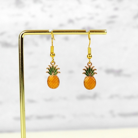 Ananas • Ohrhänger | Ohrschmuck | Ohrringe