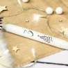 Adventskerzen 4er Set mit Beschriftung in Holzbox ~ Advent