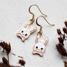 kleiner Hase • Ohrhänger | Ohrschmuck | Ohrringe | Ostern