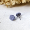 Mandala Blumen Mini Ohrstecker • Polymer Clay | Ohrschmuck