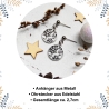 Ohrringe Schneeflockentanz • Ohrhänger | Ohrschmuck | Weihnachten