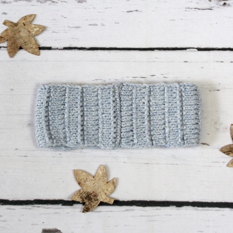 Gestricktes Stirnband mit Reliefmuster ~ Herbst | Winter