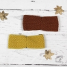 Gestricktes Stirnband mit Twist ~ Herbst | Winter