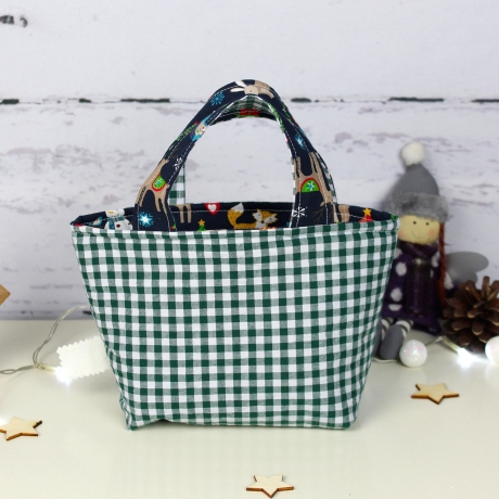 Weihnachtsmotive ~ Kindertasche | Wendetasche | Weihnachten