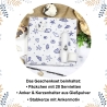 Geschenkset maritim ~ Anker | Kerze | Kerzenhalter | Servietten