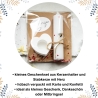 kleines Geschenkset Herz ~ Kerze | Kerzenhalter