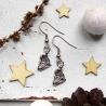 Ohrringe Schlittschuhe • Ohrhänger | Ohrschmuck | Weihnachten