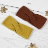 Gestricktes Stirnband mit Twist ~ Herbst | Winter