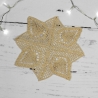 Häkeldeckchen Stern ~ Tischdeckchen | Weihnachten