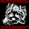 NEU Stickdatei Applikation Yorkshire Terrier Lisa Lunachild