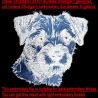 NEU Stickdatei Applikation Border Terrier Jacke