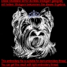 NEU Stickdatei Yorkshire Terrier Valeria Hund