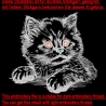 NEU Stickdatei Katze Cilly Lunachild