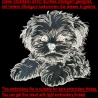 NEU Stickdatei Applikation Shih Tzu Lesley