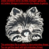 NEU Applikation Stickdatei Pomeranian  Lou Hund 