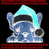 NEU Stickdatei Applikation Franz. Bulldogge David