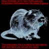NEU Stickdatei Nutria in Naturfarben Donny