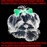 NEU Stickdatei Applikation Shih Tzu Laila Hund