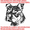 NEU Stickdatei Staffordshire Bull Terrier Julian