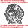 Neu Stickdatei Golden Doodle Camilla Hund LunaChild