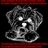 Neu Stickdatei Malteser Welpe Nala Welpe Hund