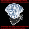 Stickdatei Applikation Rhodesian Ridgeback Elvis 