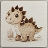Dinosaurier Holzbilder Set – Für Kinder die schon alles haben