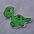 Applikation/Aufnäher süsser Dino