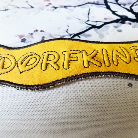 Stickdatei 3D-Anhänger DORFKIND, 3D-Stick, Lesezeichen