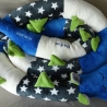 Bettschlange Drache, Puckschnecke, Bettrolle, Wickeltischrolle