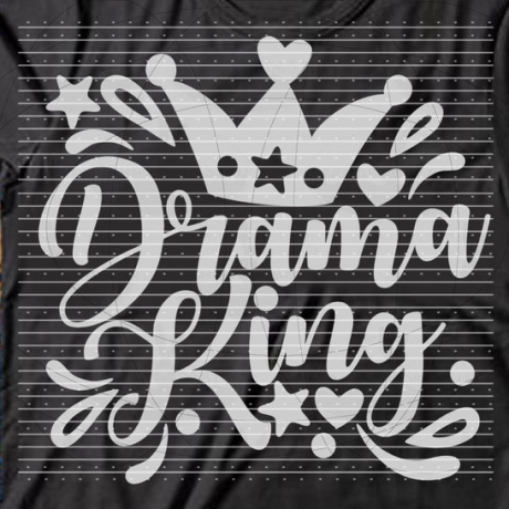 Drama King Plotterdatei SVG DXF FCM