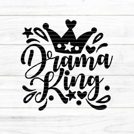 Drama King Plotterdatei SVG DXF FCM