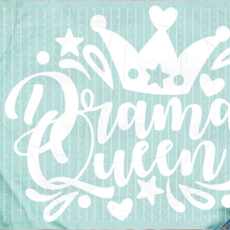 Drama Queen Plotterdatei SVG DXF FCM