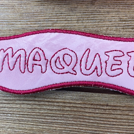 Stickdatei 3D-Anhänger DRAMAQUEEN, 3D-Stick, Lesezeichen
