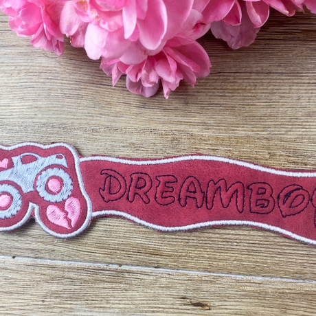 Stickdatei 3D-Anhänger DREAMBOY, 3D-Stick, Lesezeichen