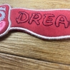 Stickdatei 3D-Anhänger DREAMBOY, 3D-Stick, Lesezeichen