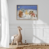 Bild Drei Freunde - Kunstdruck für Kinder