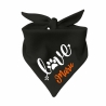 Dreiecks Hundehalstuch LOVE personalisiert mit Name