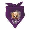 Dreieckstuch Hundehalstuch personalisiert mit deinem Wunschmotiv