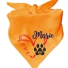 Dreiecks Hundehalstuch LOVEHERZ doppelt personalisiert mit Name