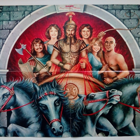 VINTAGE POSTER DSCHINGHIS KHAN