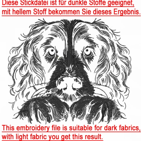 NEU Stickdatei Springer Spaniel Ignazius Hund