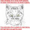 NEU Stickdatei schwarze Katze Enso LunaChild