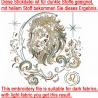 Neu Stickdatei Sternzeichen Löwe LunaChild Zodiak