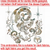 Neu Stickdatei Sternzeichen Widder LunaChild Zodiak